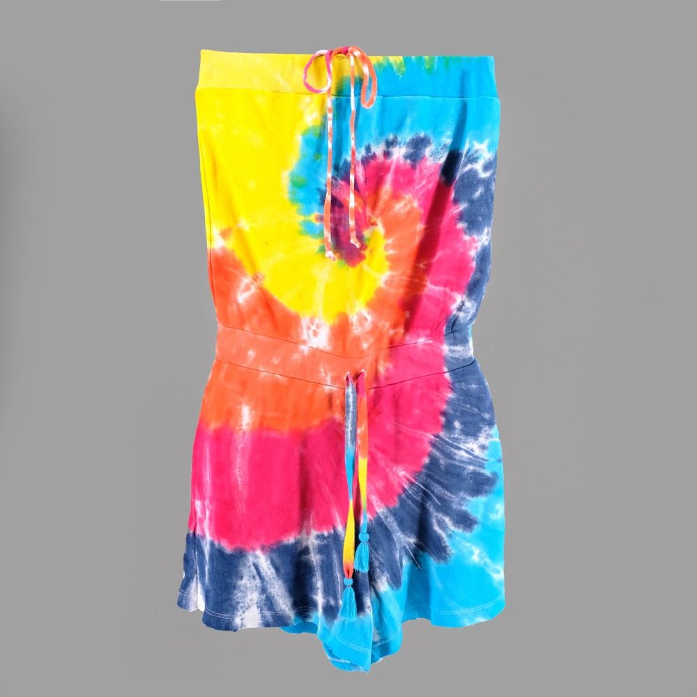 Global Love Boho Tie Dye Shorts Jumper M
